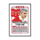 Bob Knight Numbers Poster