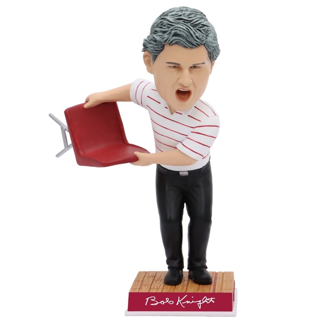 Bob Knight Throwing Chair Bobblehead