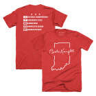 Bob Knight Legacy Red Tee Image 4