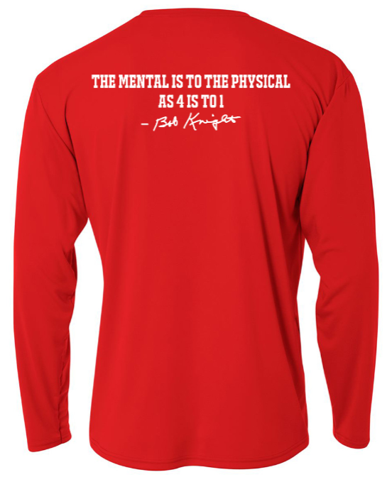 Bob Knight "The General" Cooling Performance Long Sleeve Crew (Men's) Image 4