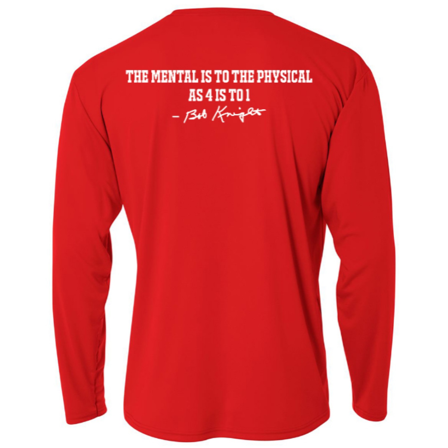 Bob Knight "The General" Cooling Performance Long Sleeve Crew (Men's) Image 3