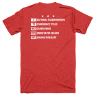 Bob Knight Legacy Red Tee Image 3