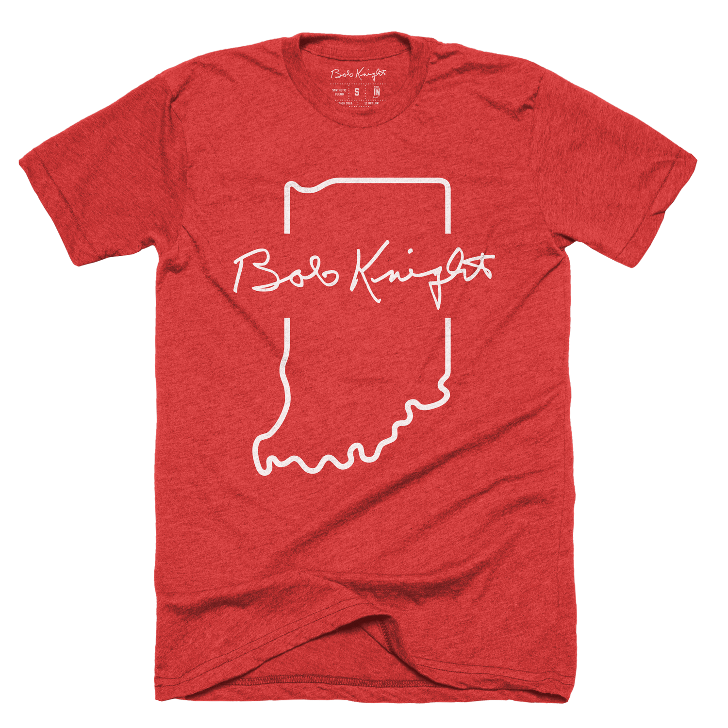 Bob Knight Legacy Red Tee (Unisex) Image 2
