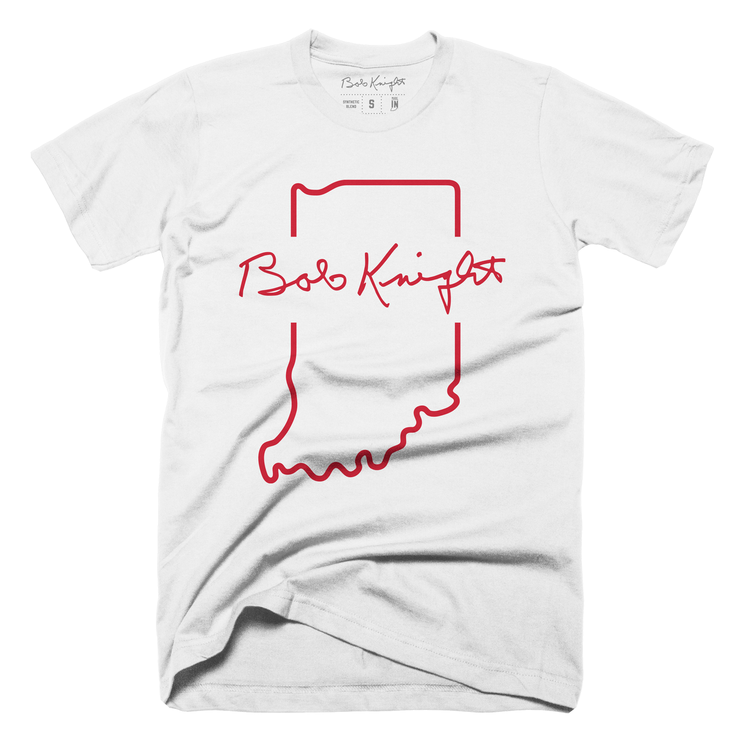 Bob Knight Legacy White Tee (Unisex) Image 2