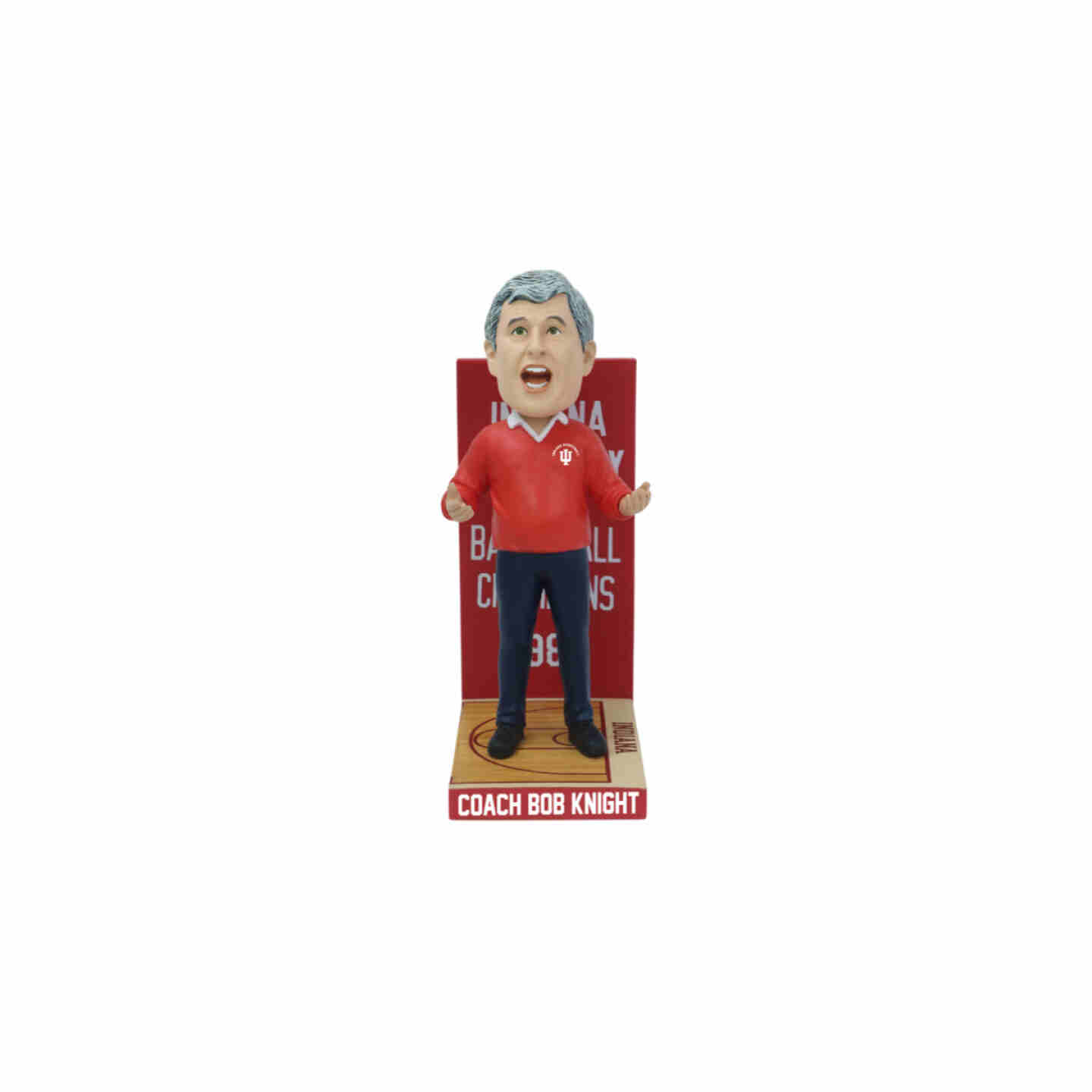 Bob Knight 1987 Championship Bobblehead (PRESALE) Image 1