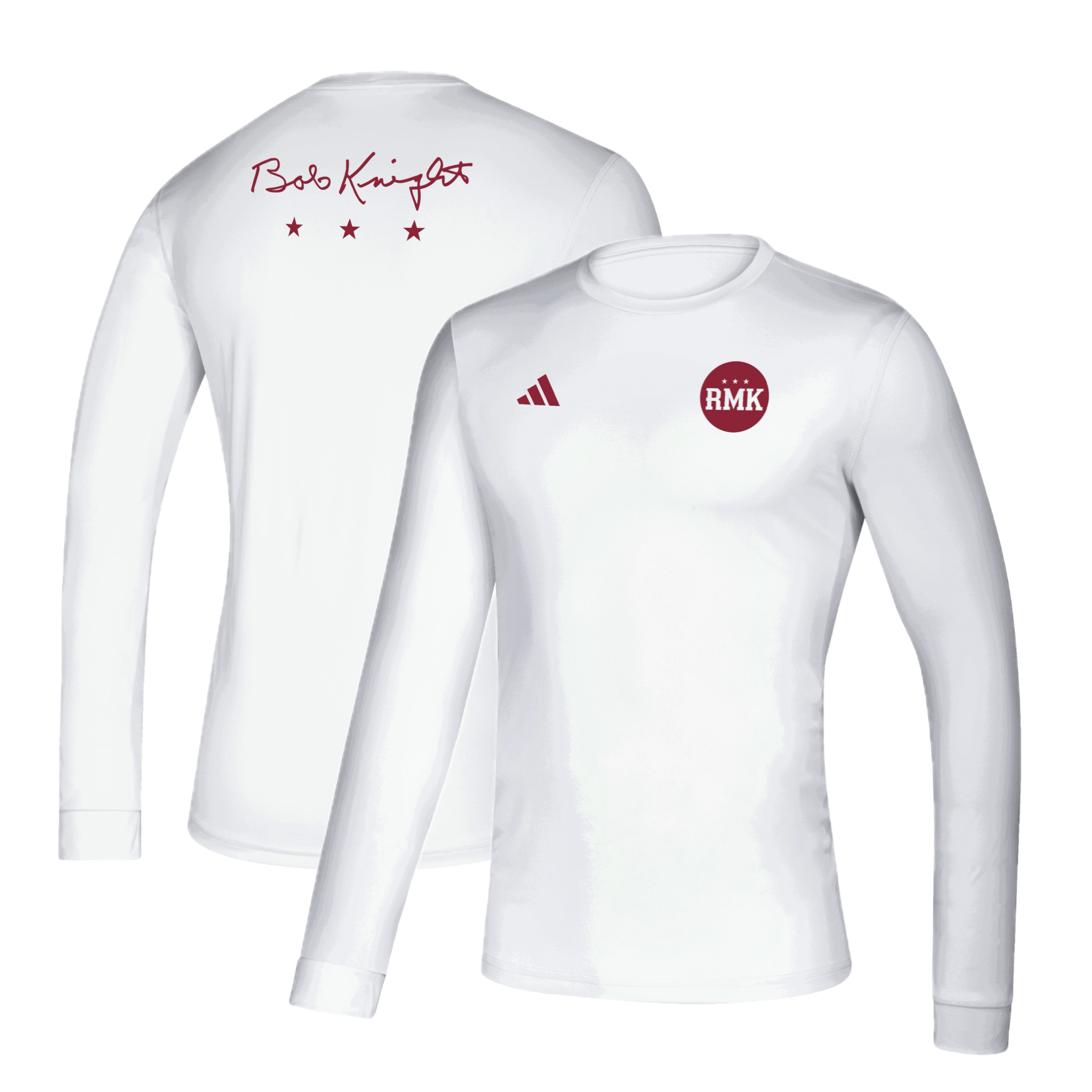 Bob Knight "RMK" adidas Creator Long Sleeve Tee (Men's) Image 2
