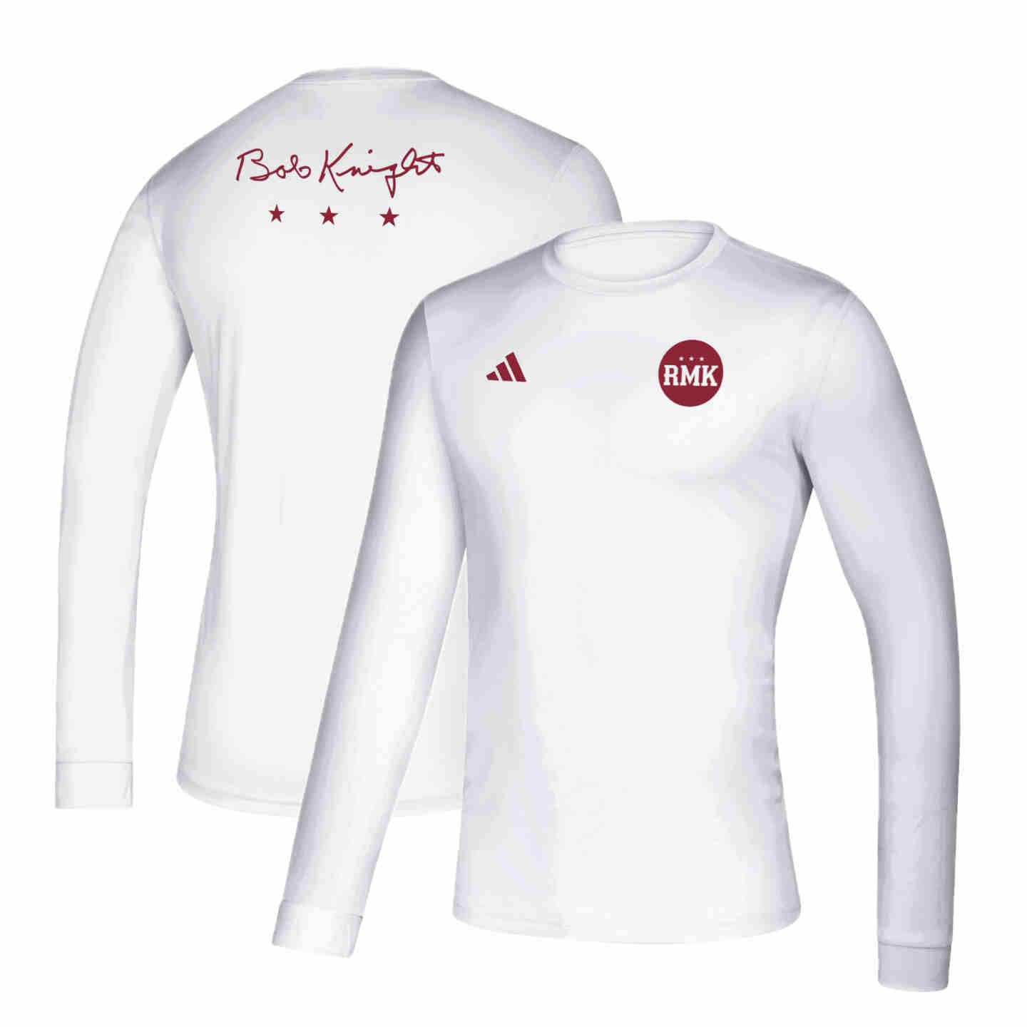 Bob Knight "RMK" adidas Creator Long Sleeve Tee (Men's) Image 1