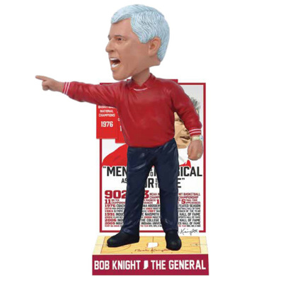 New New Bob Knight Career Accomplishments Bobblehead (PRESALE) New New Bob Knight Career Accomplishments Bobblehead (PRESALE)